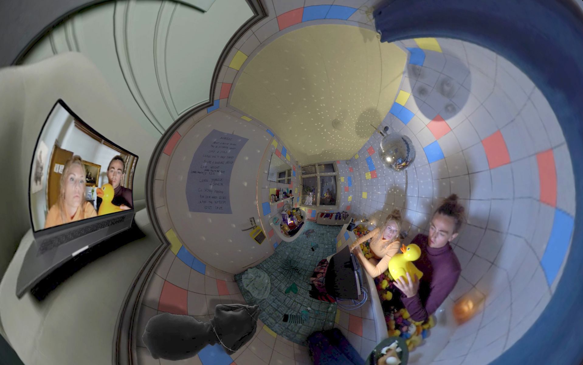 VR installation rethinking observation, interiority, and the everyday