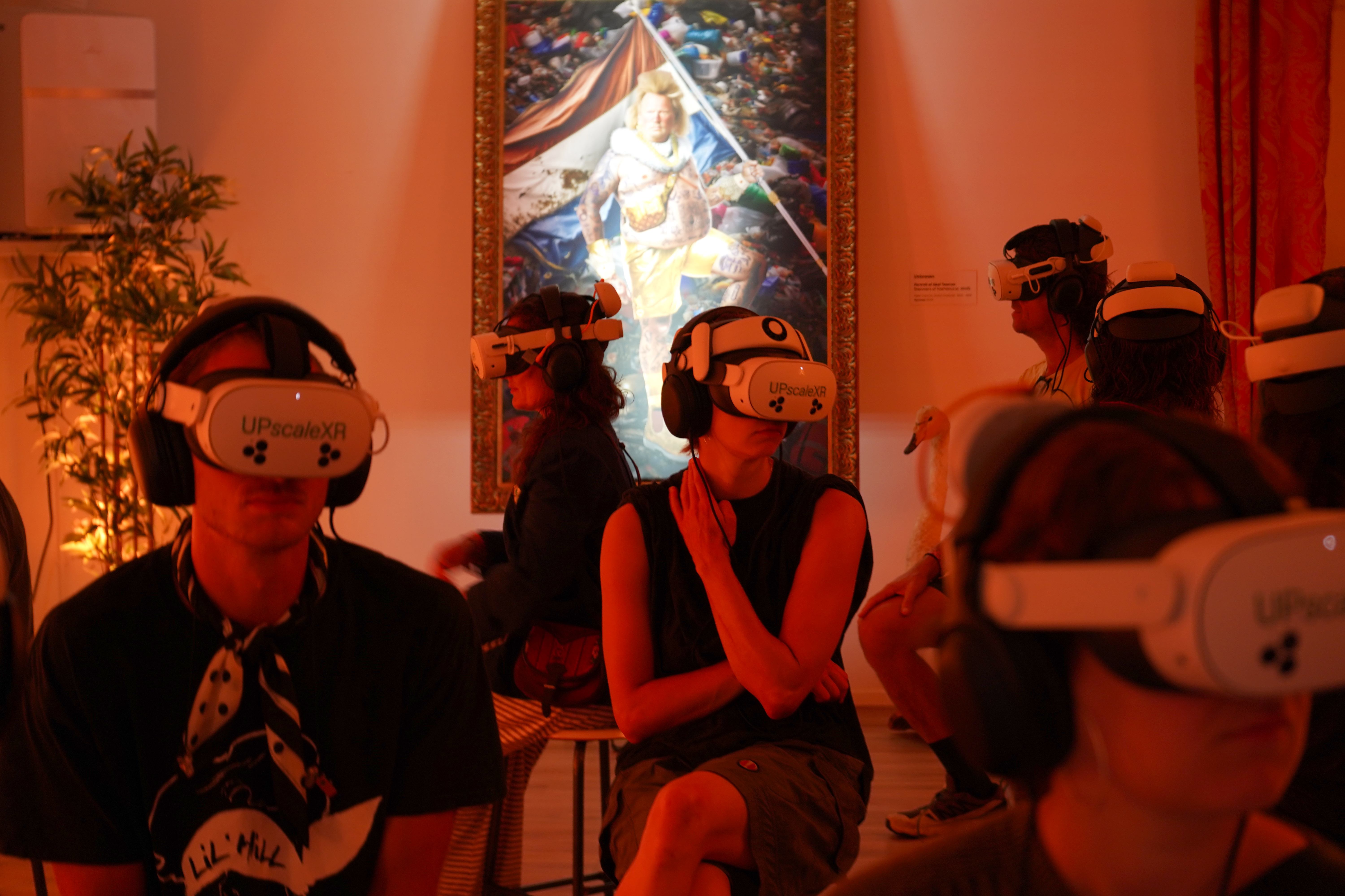 Digital collage in virtual reality addressing Dutch colonial history