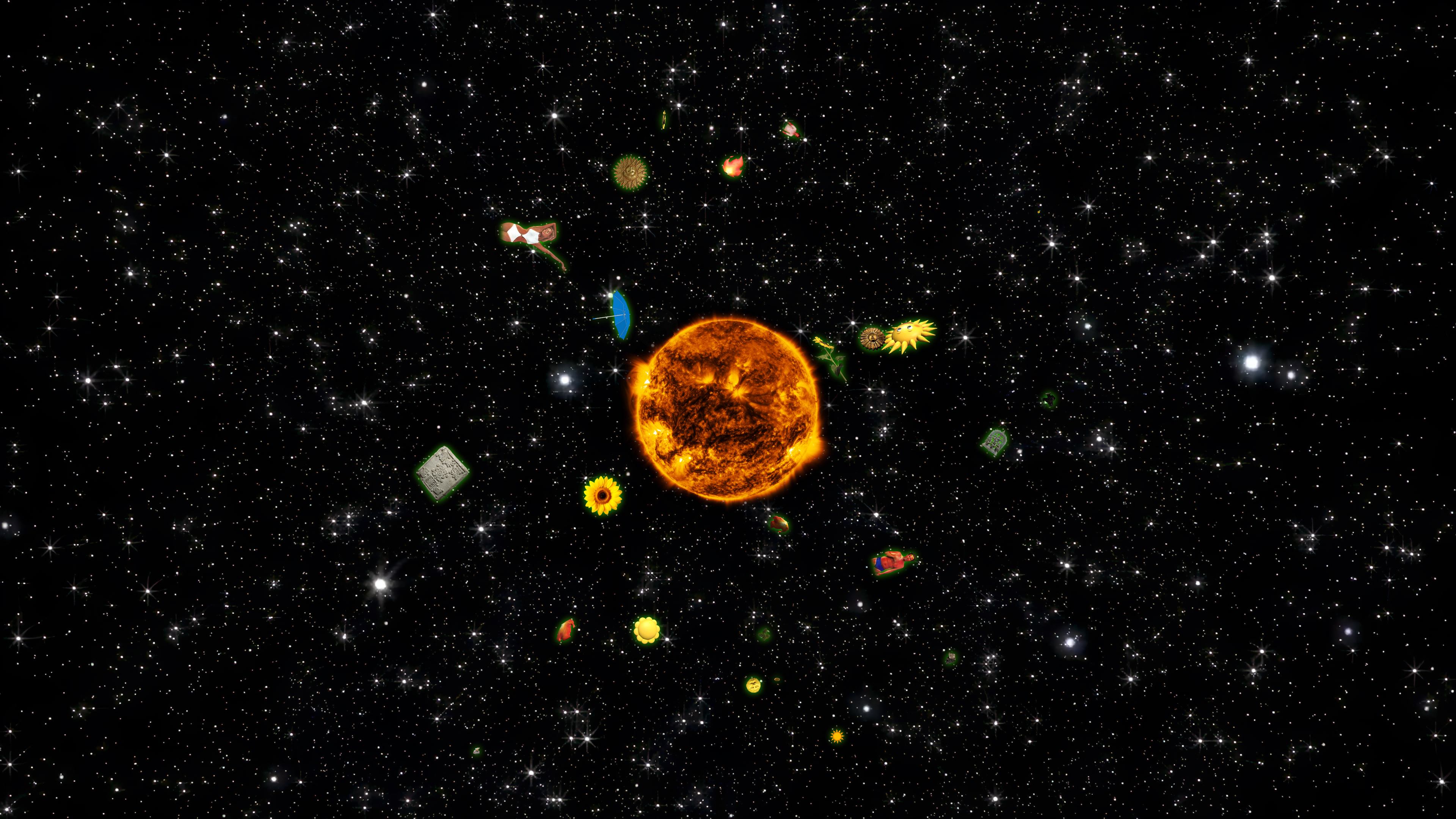 Audiovisual installation responding to climate change through sound