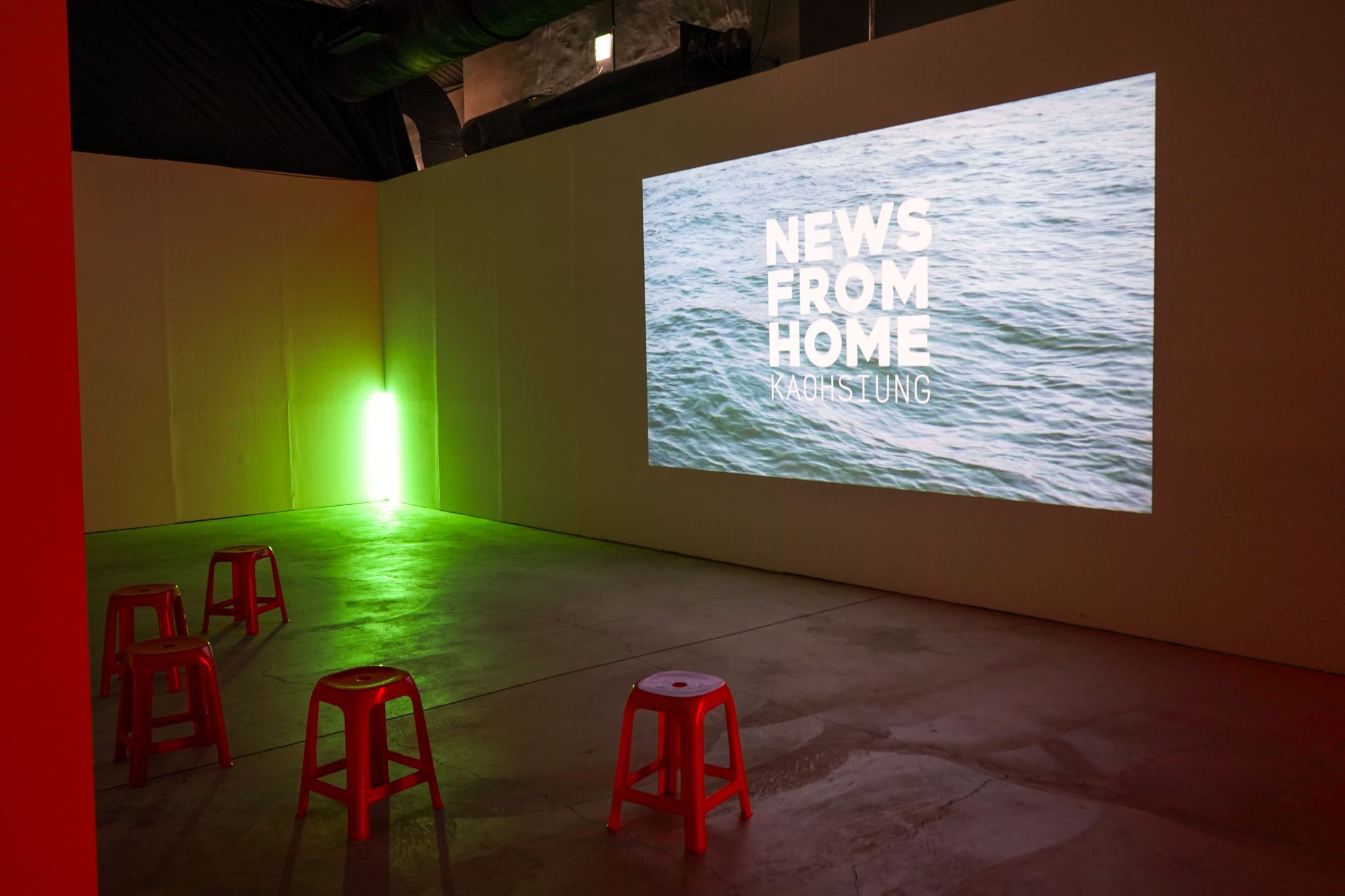 Experimental installation reflecting on community and urban change